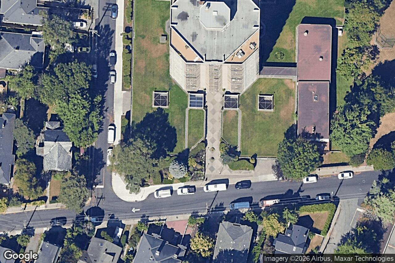 Aerial view of 1708 – 620 Toronto St, Victoria