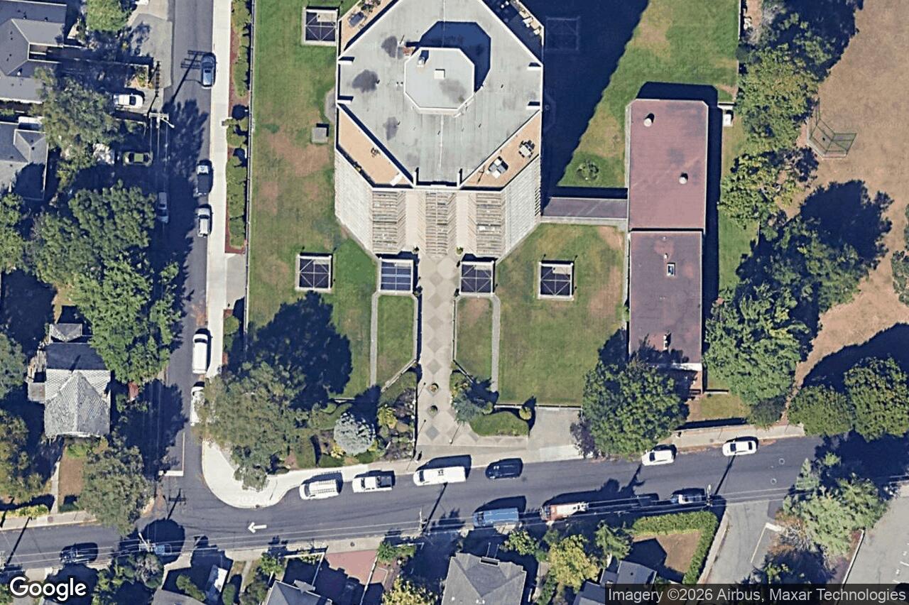 Aerial view of 1901 – 620 Toronto St, Victoria