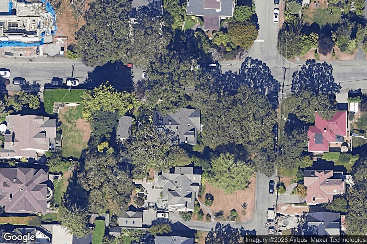 Aerial view of 688 Falkland Rd, Oak Bay