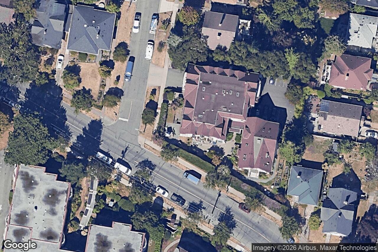 Aerial view of 202 – 1246 Fairfield Rd, Victoria
