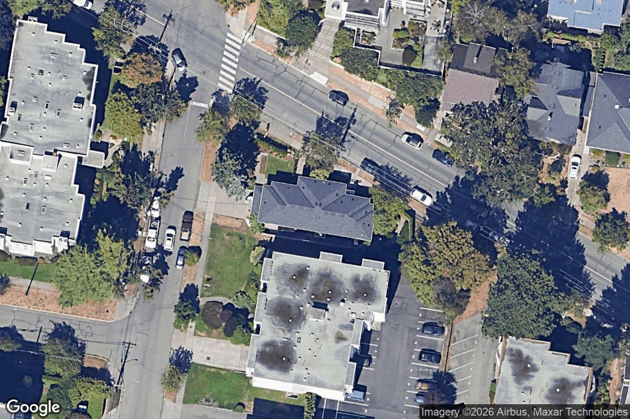 Aerial view of 1211 Fairfield Rd, Victoria