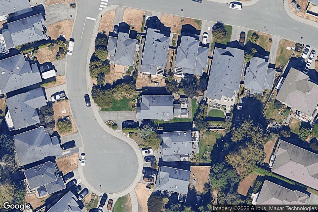 Aerial view of 619 Parkway Pl, Colwood