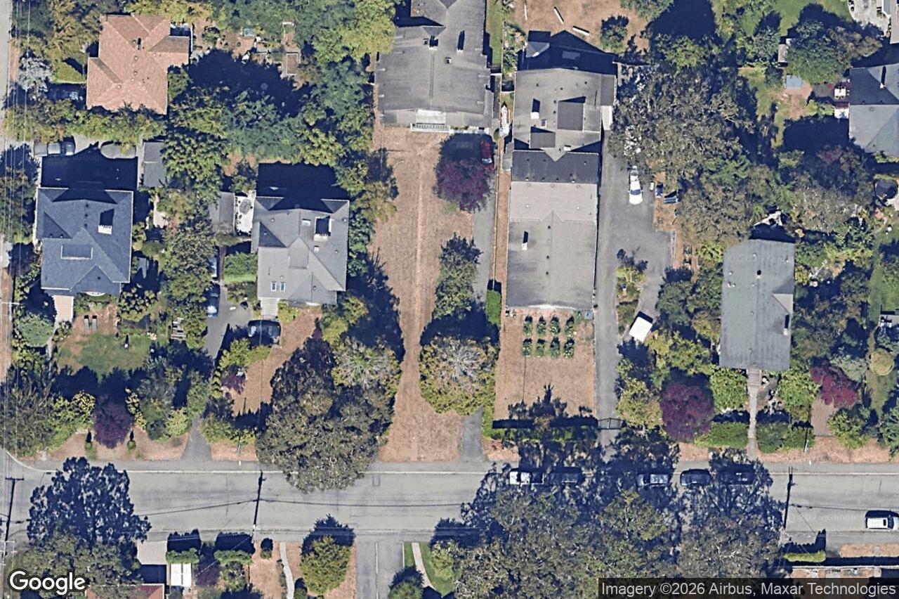 Aerial view of 2130 Central Ave, Oak Bay