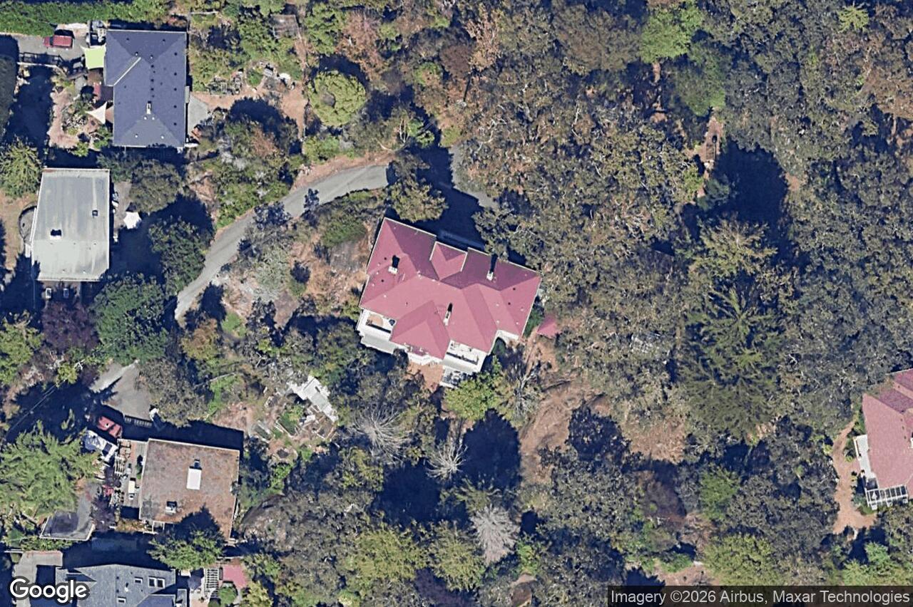 Aerial view of 515 Foul Bay Rd, Victoria