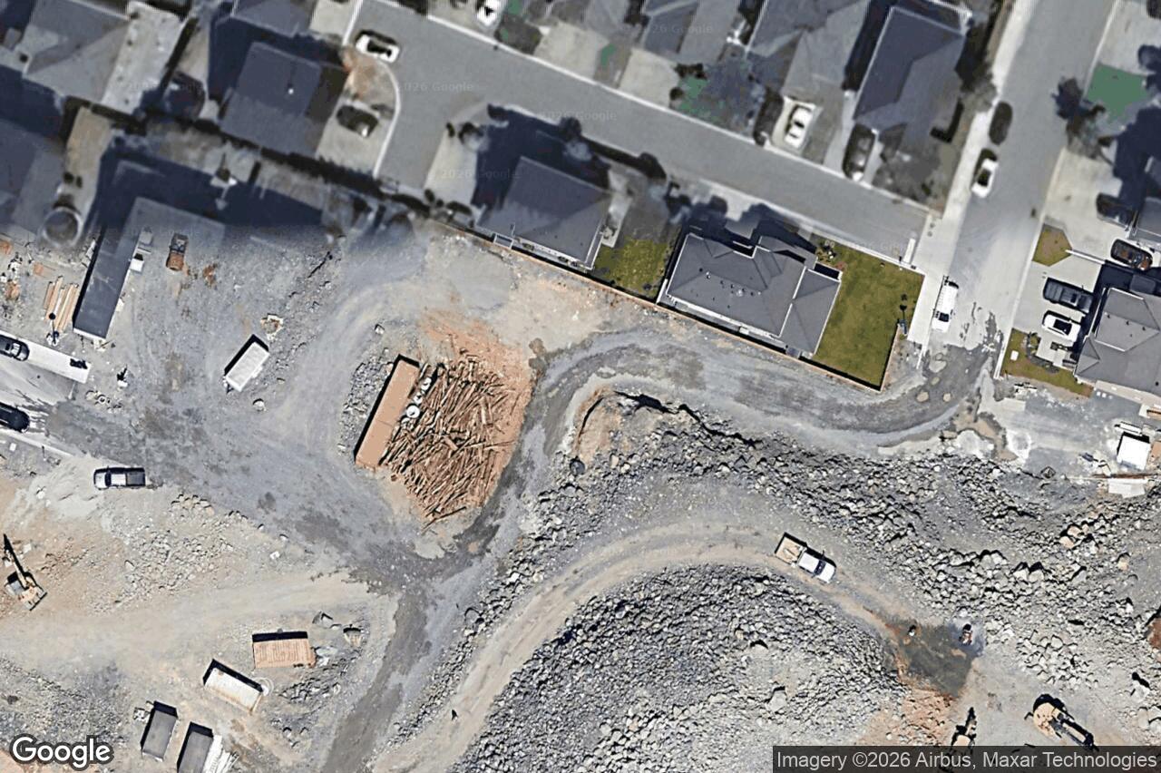 Aerial view of 1204 Smokehouse Cres, Langford