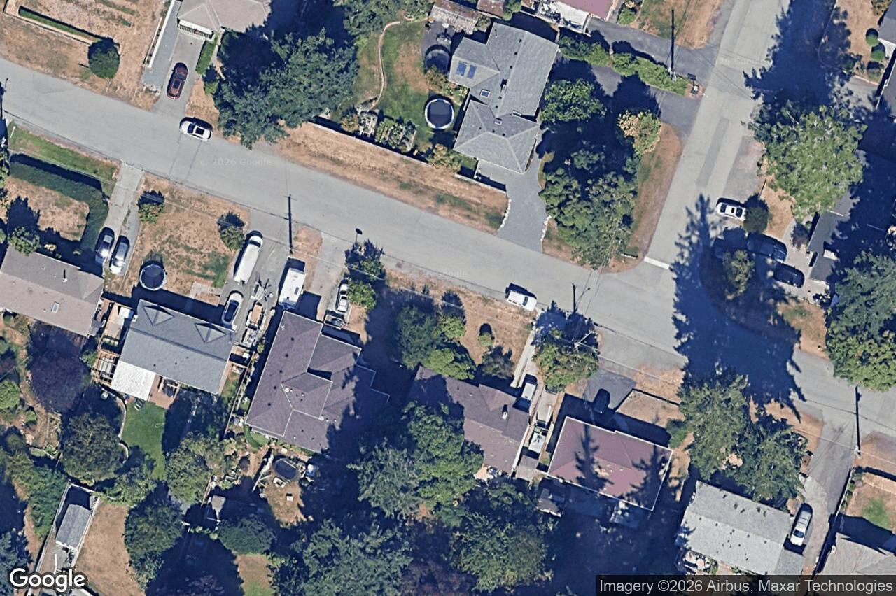 Aerial view of 459 Carson Rd, Colwood