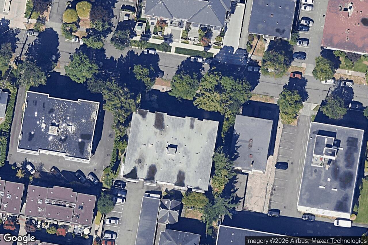 Aerial view of 308 – 1035 McClure St, Victoria