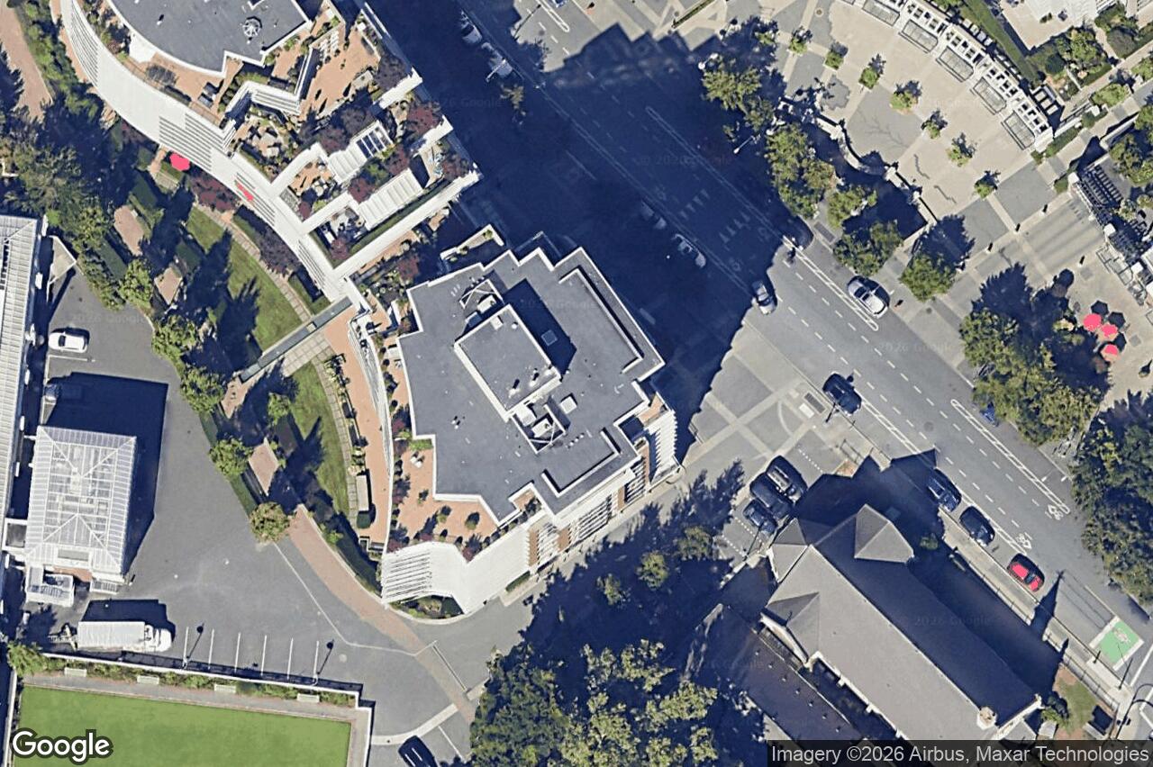 Aerial view of S1104 – 737 Humboldt St, Victoria