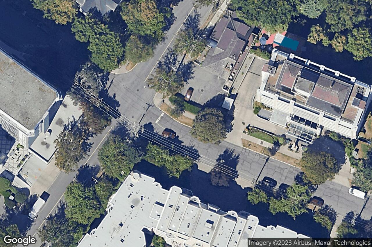 Aerial view of 305 – 405 Quebec St, Victoria