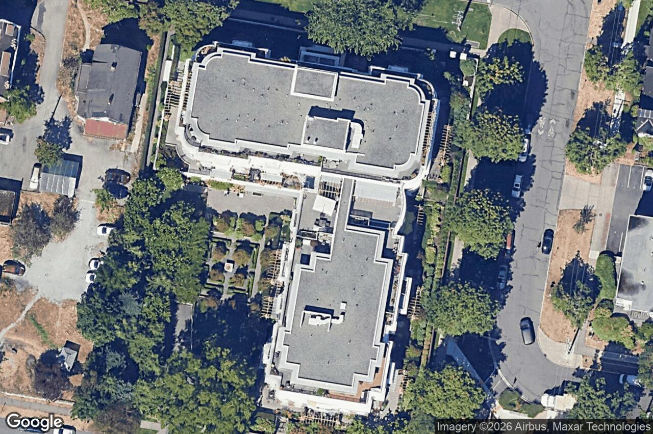 Aerial view of 508 – 999 Burdett Ave, Victoria