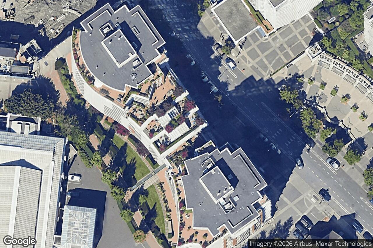 Aerial view of N608 – 737 Humboldt St, Victoria