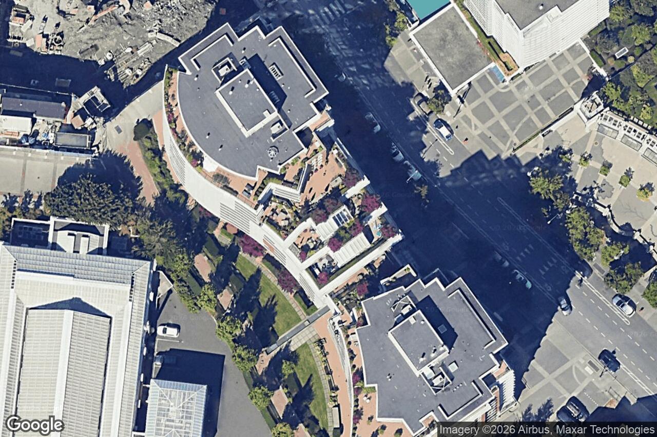 Aerial view of N708 – 737 Humboldt St, Victoria