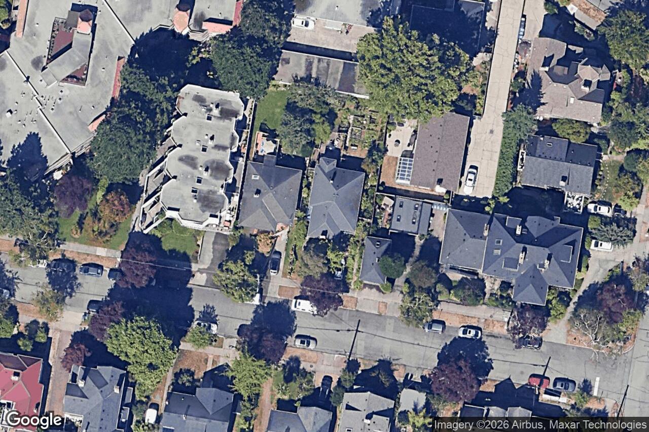 Aerial view of 1166 Burdett Ave, Victoria