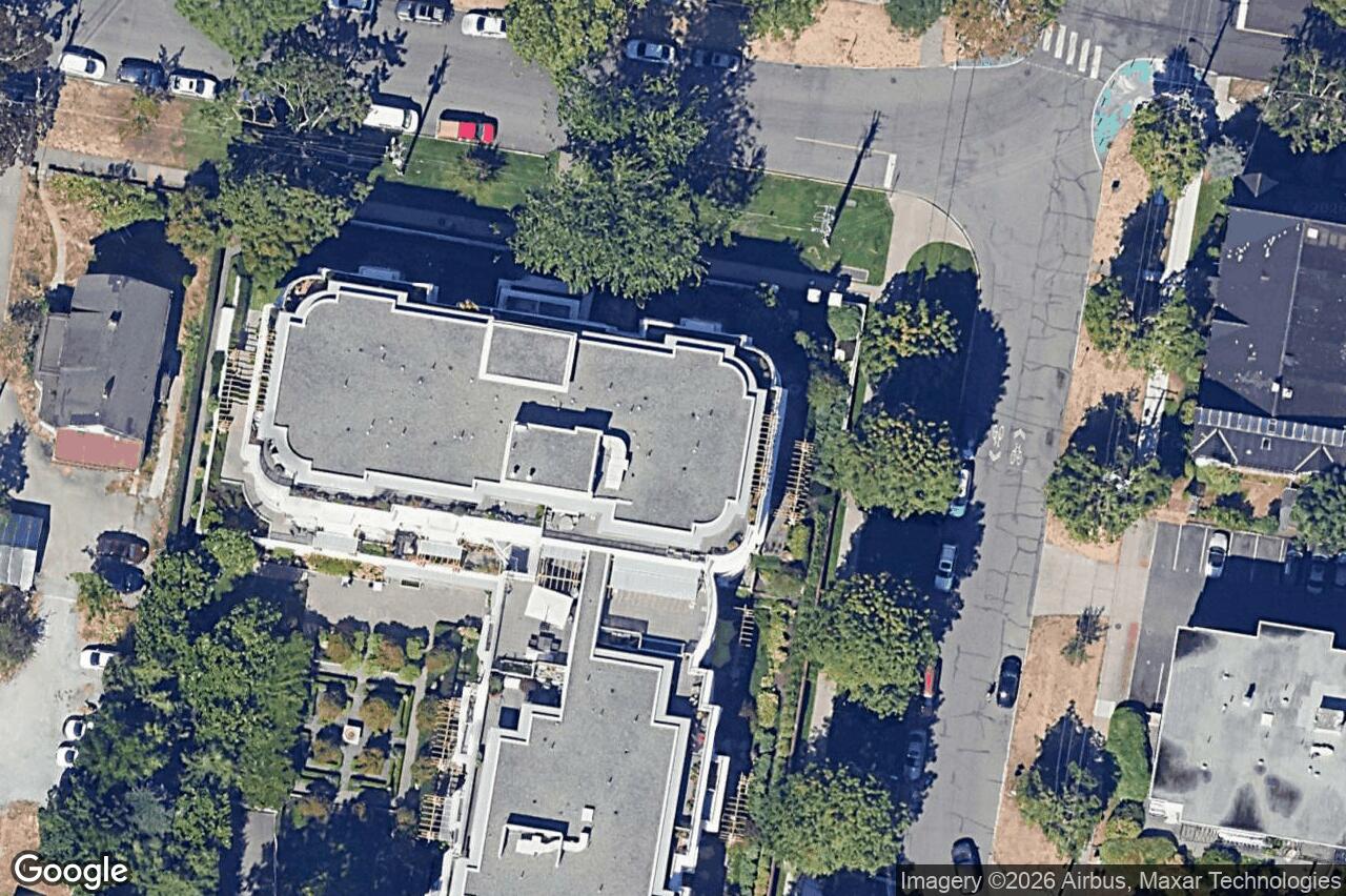 Aerial view of 415 – 999 Burdett Ave, Victoria