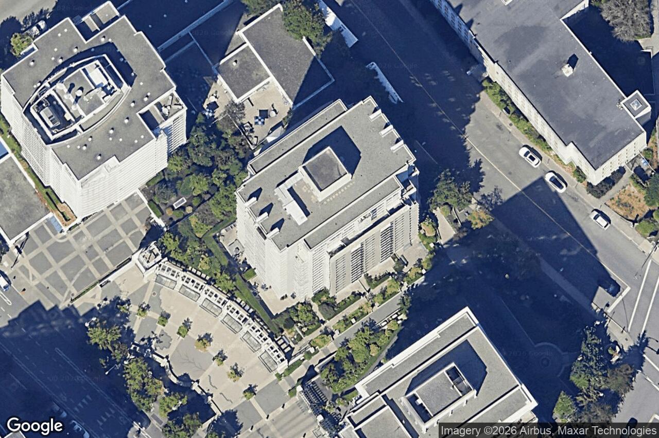 Aerial view of 1006 – 751 Fairfield Rd, Victoria