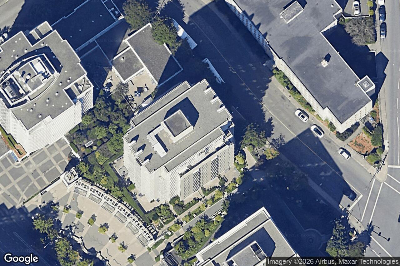 Aerial view of 1103 – 751 Fairfield Rd, Victoria