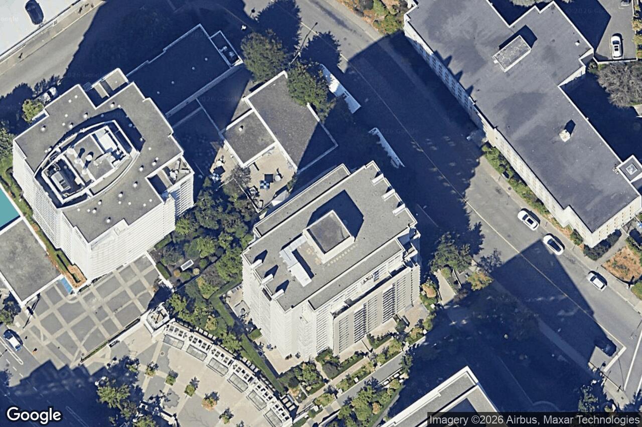 Aerial view of 1001 – 751 Fairfield Rd, Victoria