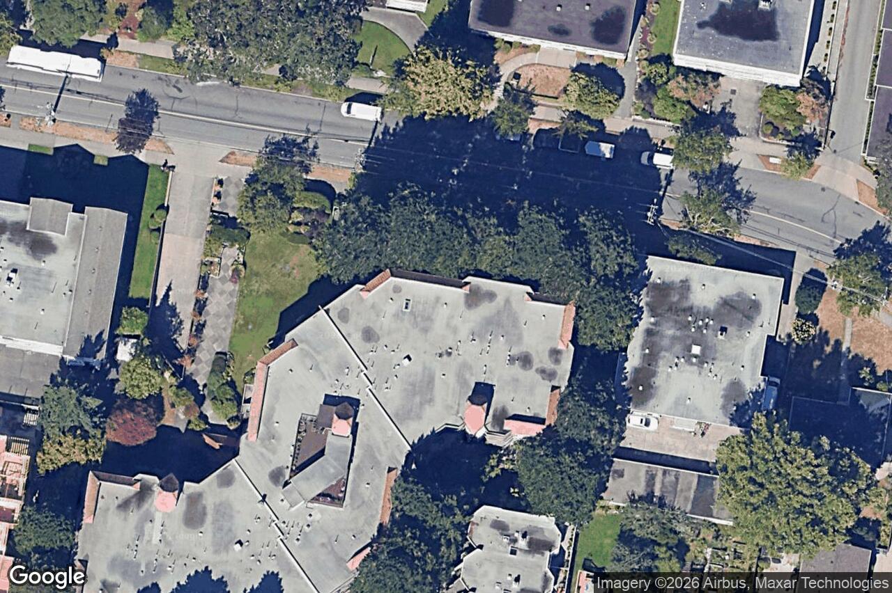 Aerial view of 306 – 1149 Rockland Ave, Victoria
