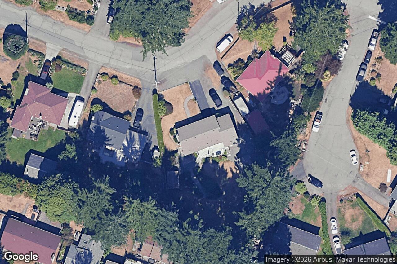 Aerial view of 411 Terrahue Rd, Colwood