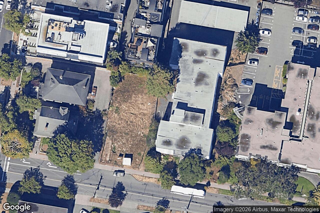 Aerial view of 108 – 1149 Rockland Ave, Victoria