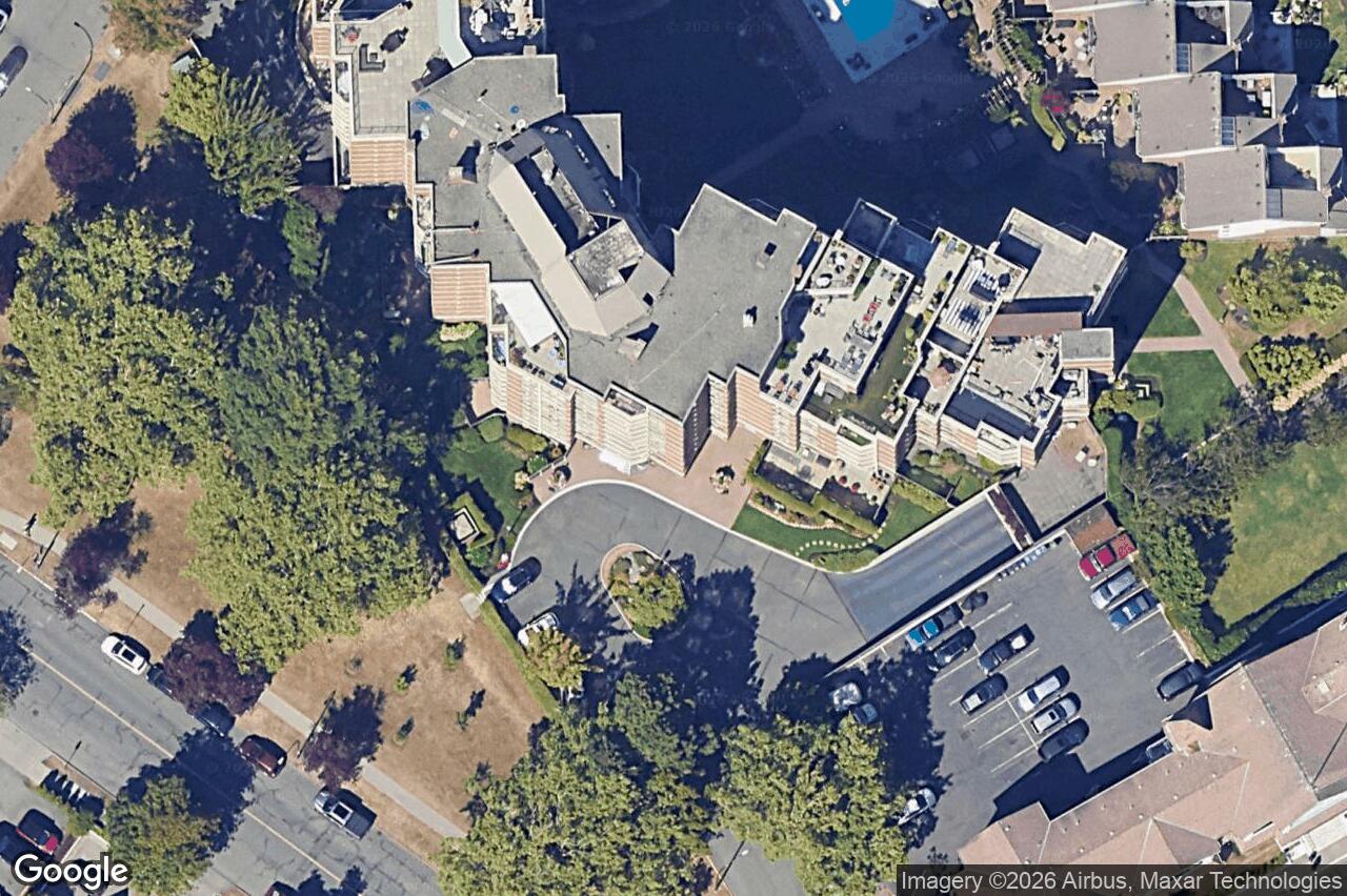 Aerial view of 504 – 225 Belleville St, Victoria