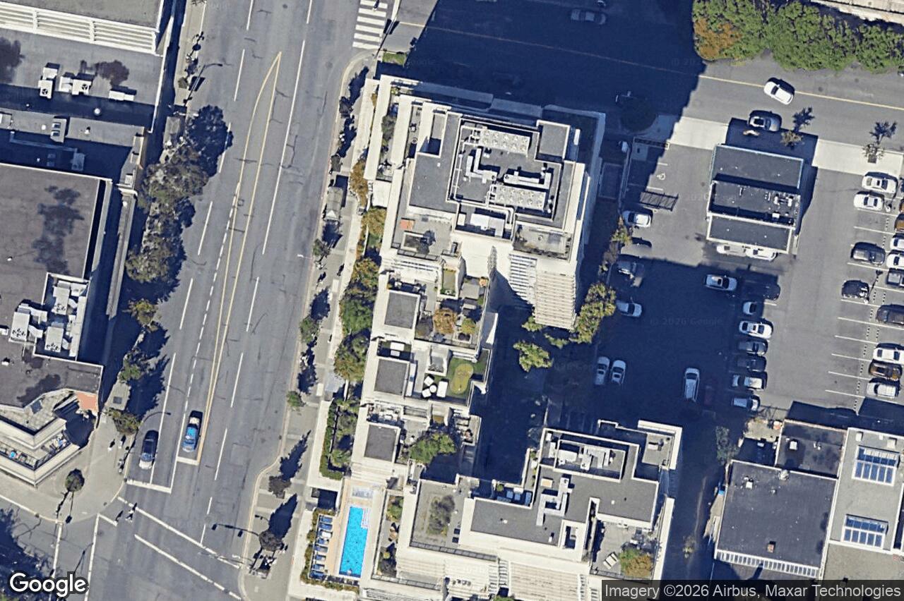 Aerial view of 806 – 707 Courtney St, Victoria