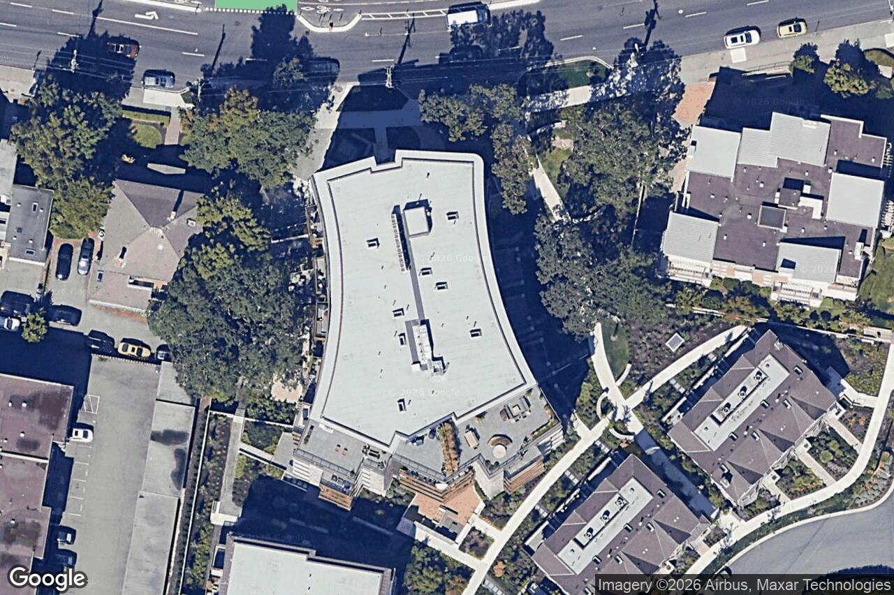 Aerial view of 211 – 1201 Fort St, Victoria