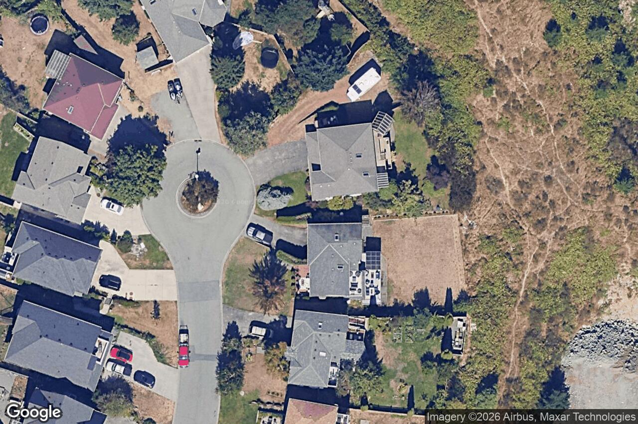 Aerial view of 3321 Susan Marie Pl, Colwood