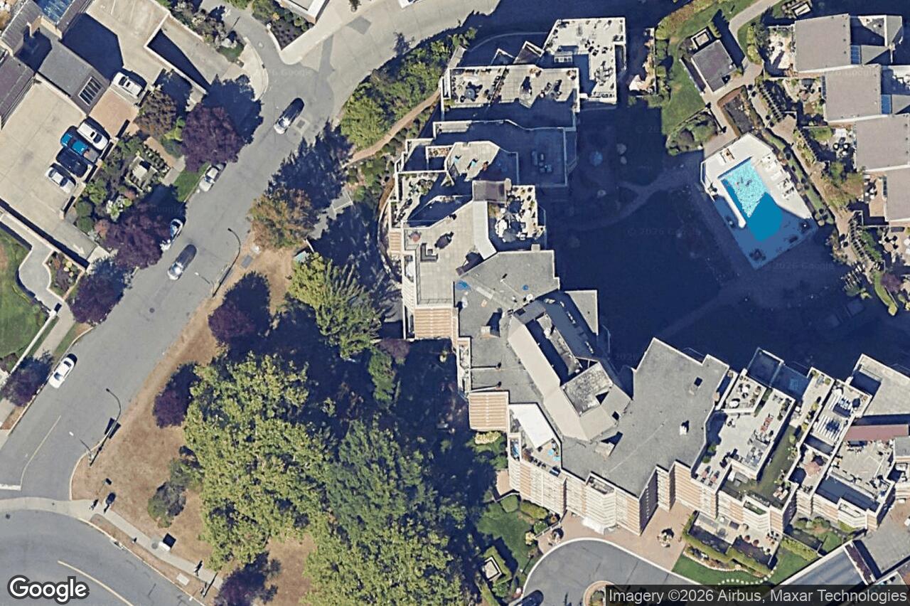 Aerial view of 1102 – 225 Belleville St, Victoria