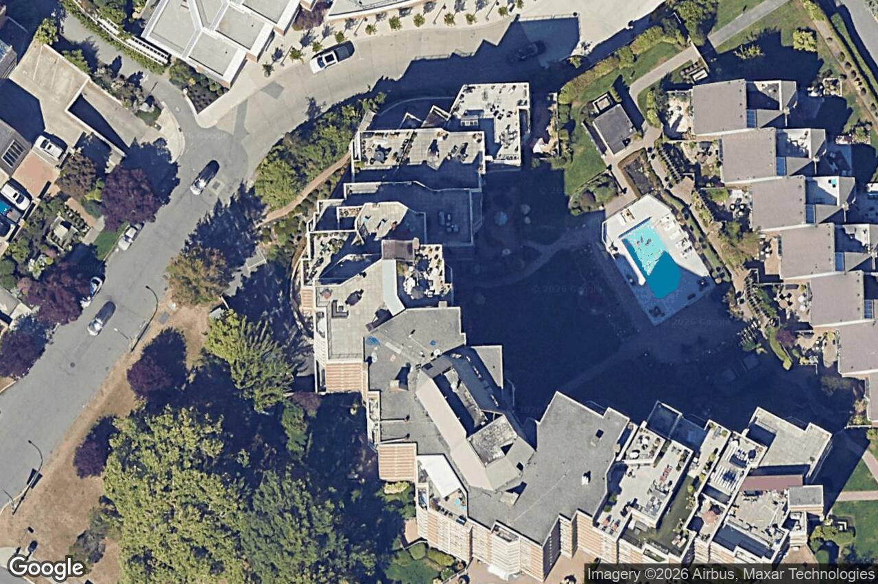 Aerial view of 305 – 225 Belleville St, Victoria