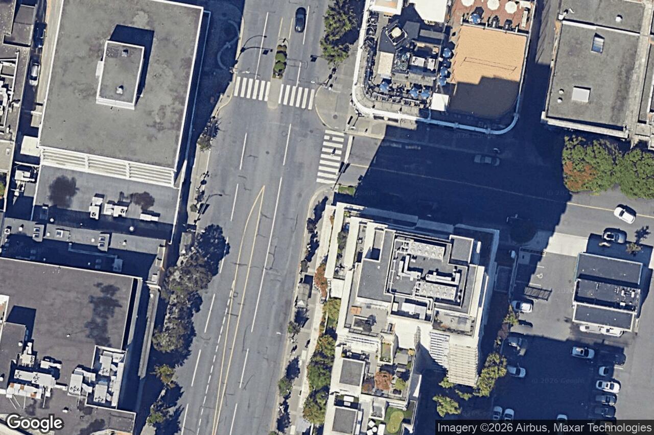 Aerial view of 1602 – 707 Courtney St, Victoria