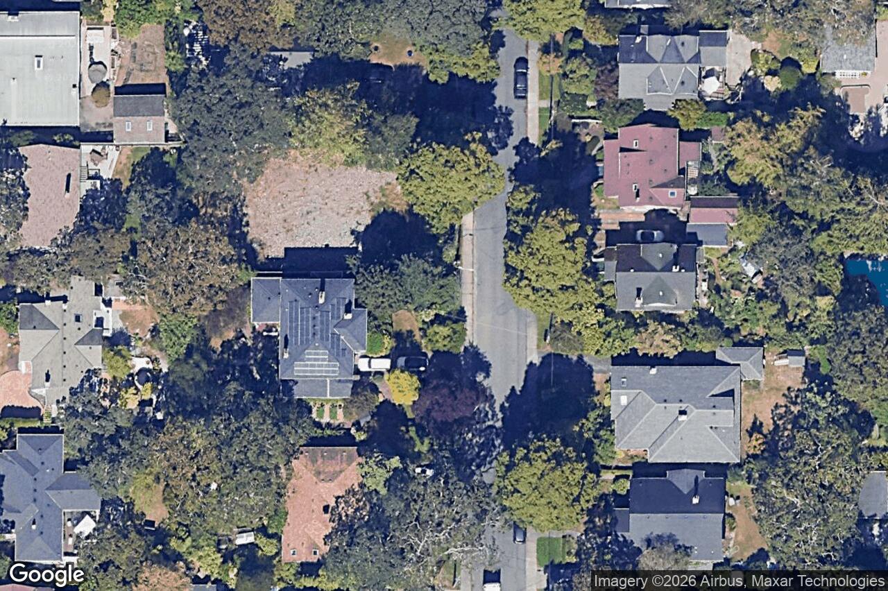 Aerial view of 1175 St. Patrick St, Oak Bay