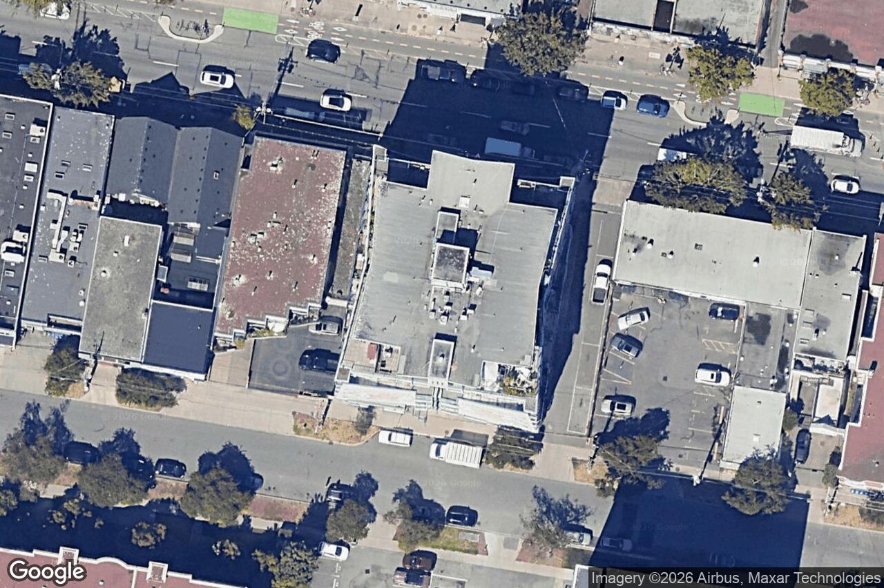 Aerial view of 206 – 1061 Fort St, Victoria