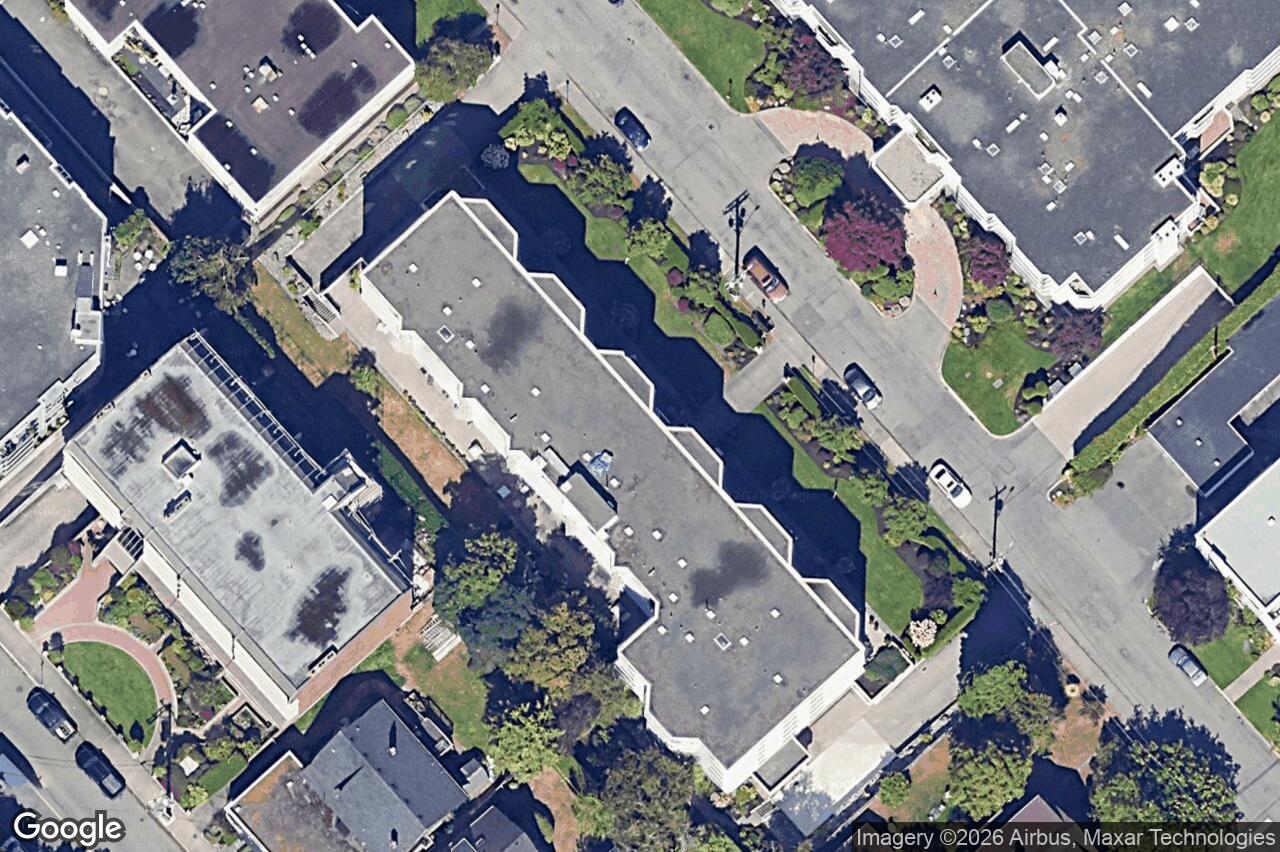 Aerial view of 506 – 1148 Goodwin St, Oak Bay