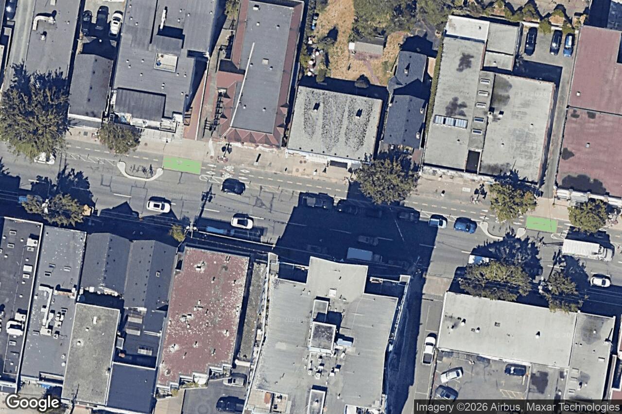 Aerial view of 1015 Fort St, Victoria