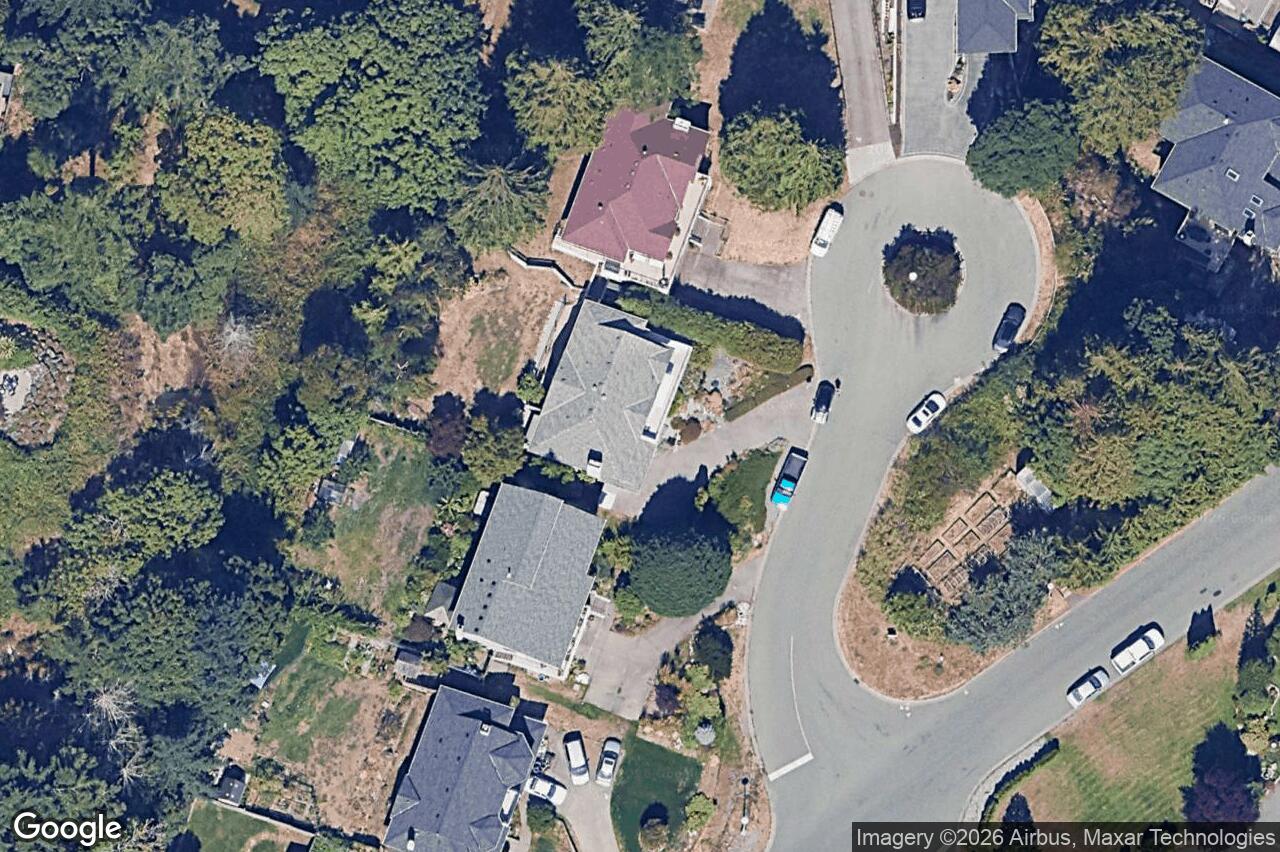 Aerial view of 664 Orca Pl, Colwood