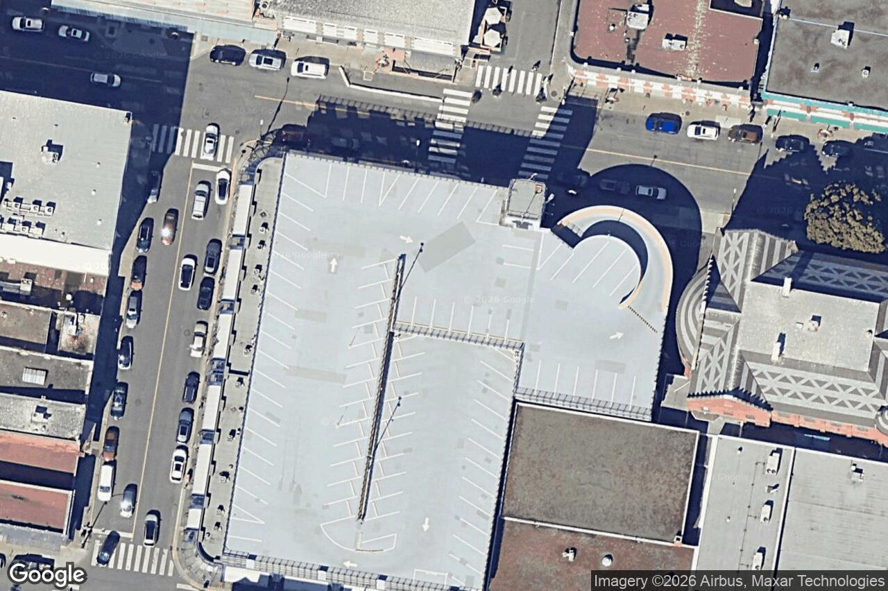 Aerial view of 621 Broughton St, Victoria