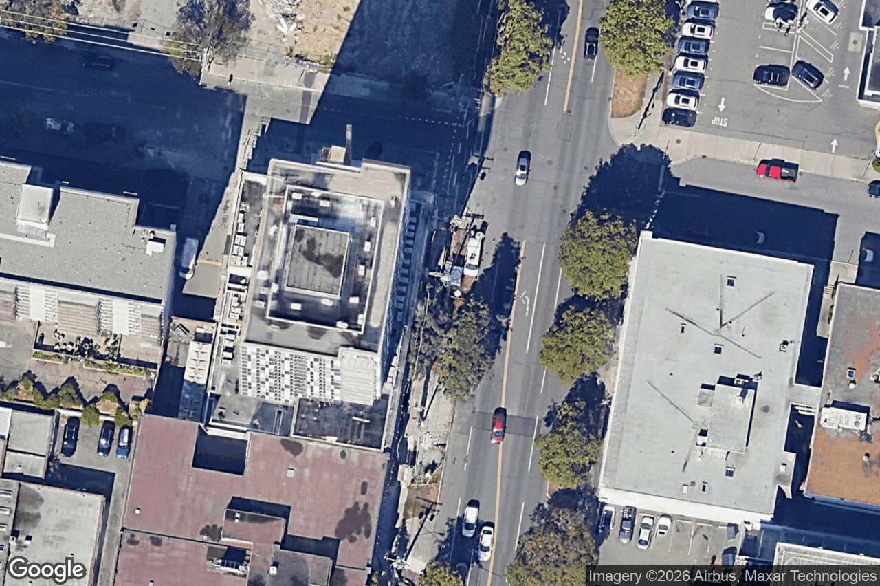 Aerial view of 707 – 1097 View St, Victoria