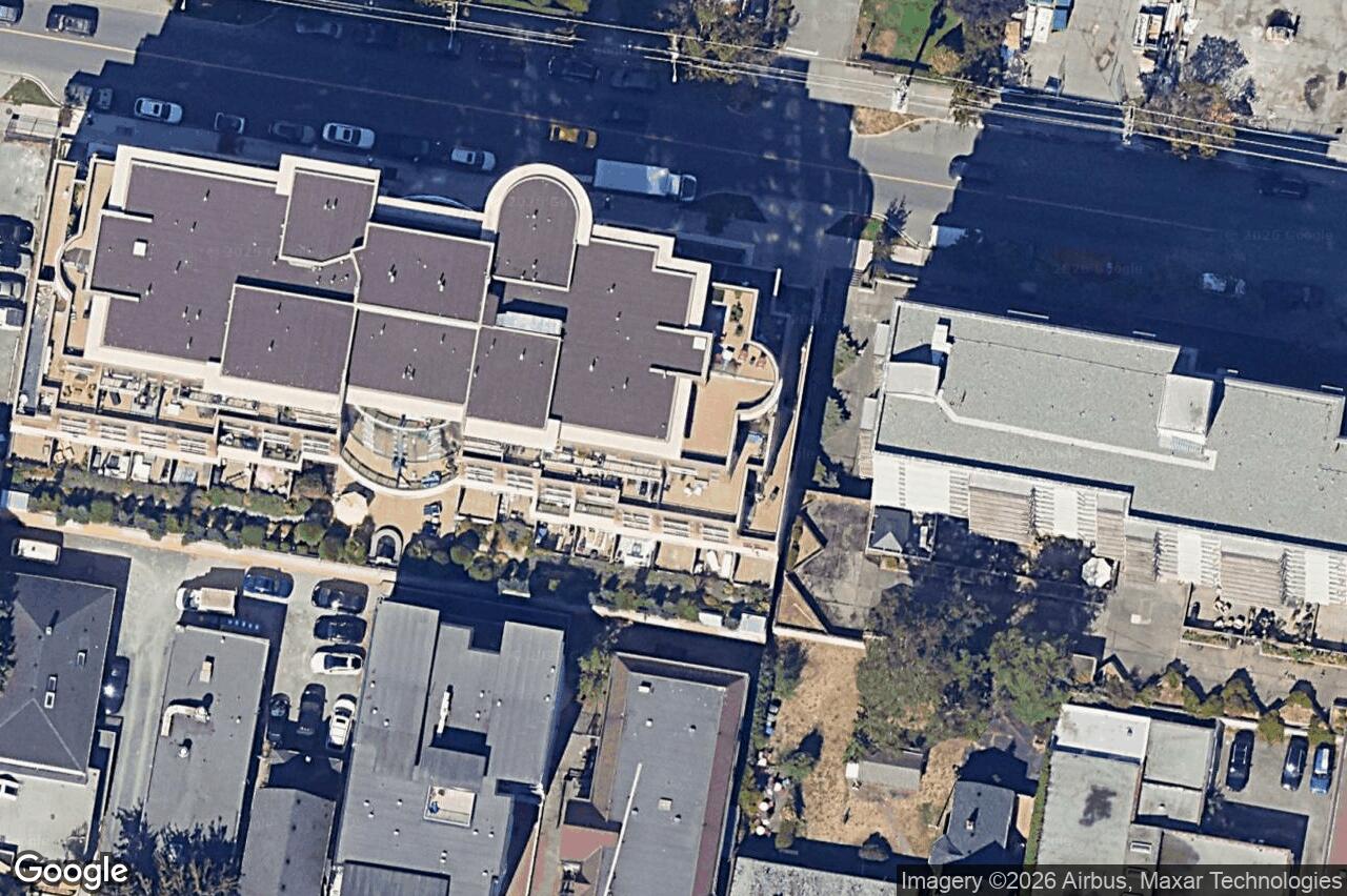 Aerial view of 427 – 1029 View St, Victoria