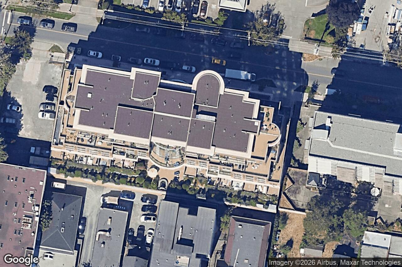 Aerial view of 102 – 1029 View St, Victoria