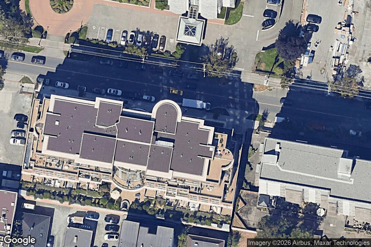 Aerial view of 707 – 1029 View St, Victoria
