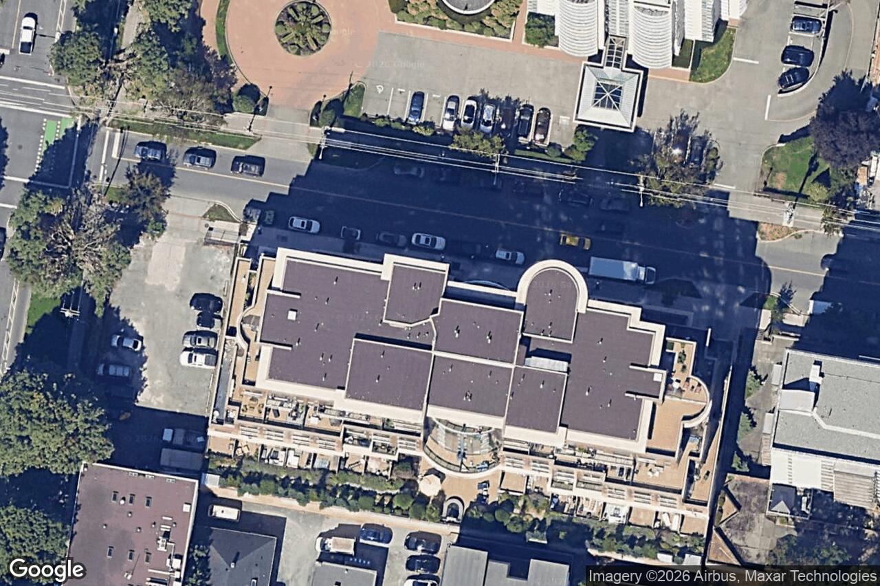Aerial view of 325 – 1029 View St, Victoria