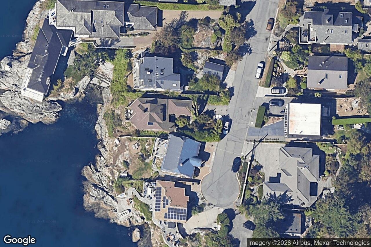 Aerial view of 404 Constance Ave, Esquimalt