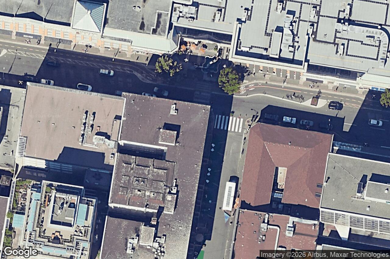 Aerial view of 305 – 645 Fort St, Victoria