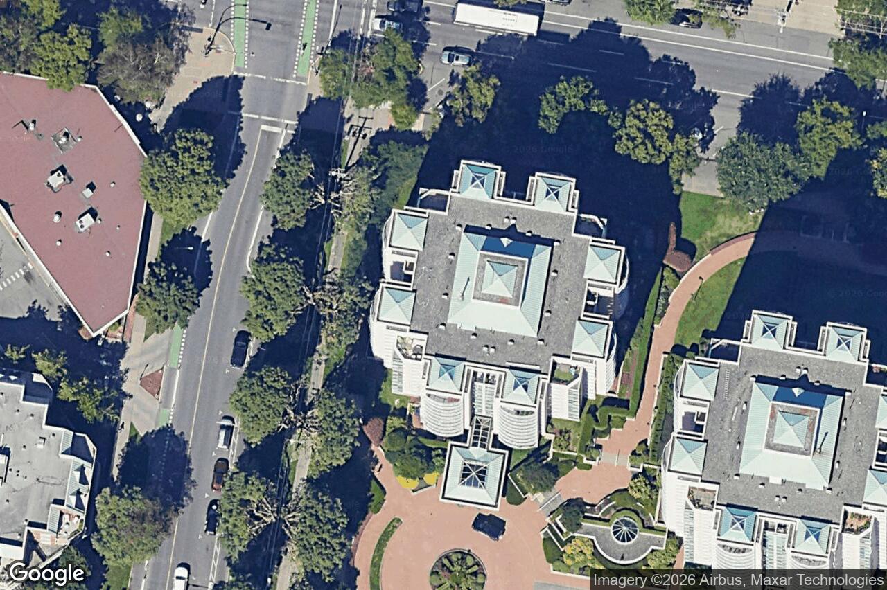 Aerial view of 502 – 1010 View St, Victoria