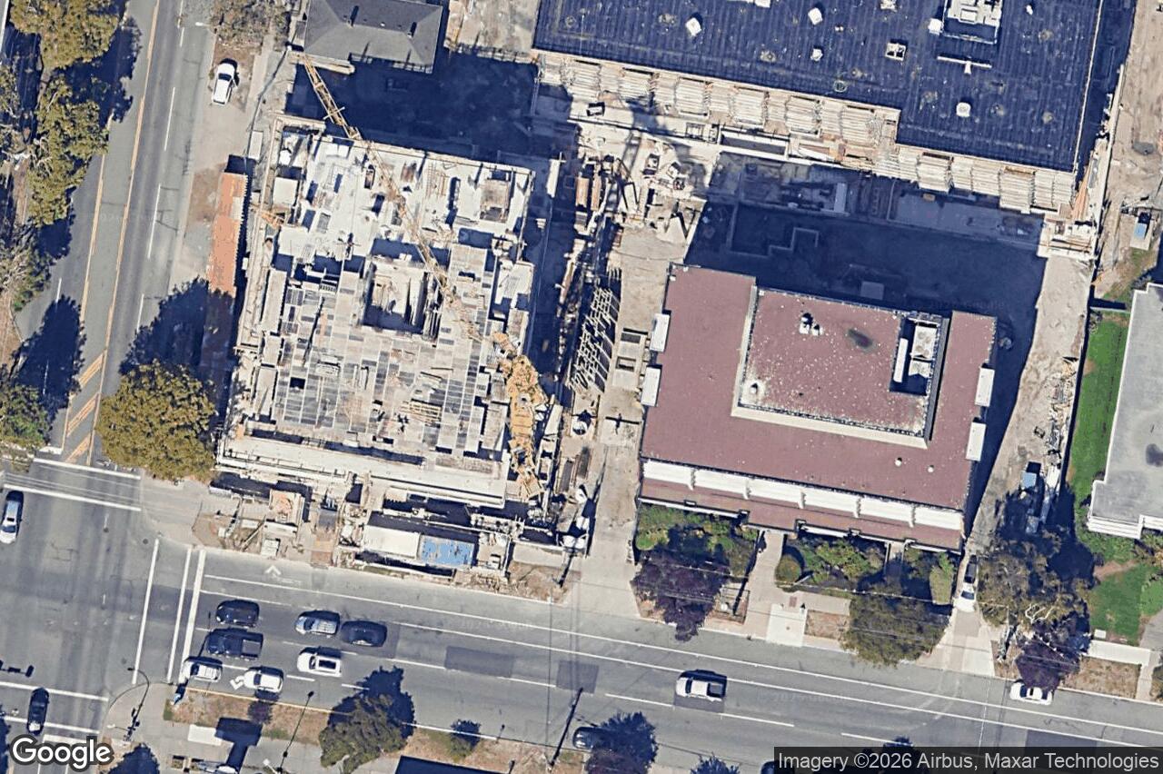 Aerial view of 702 – 1100 Yates St, Victoria