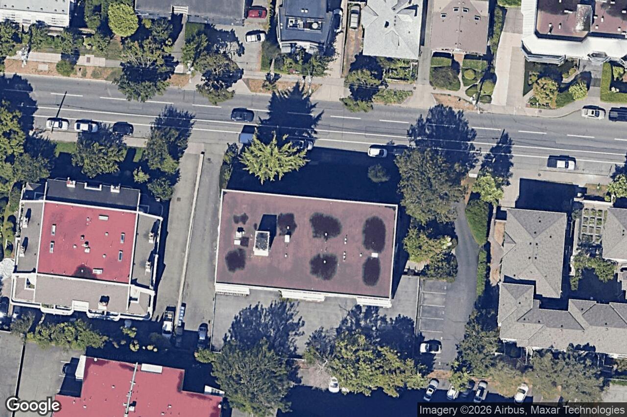 Aerial view of 201 – 1235 Johnson St, Victoria