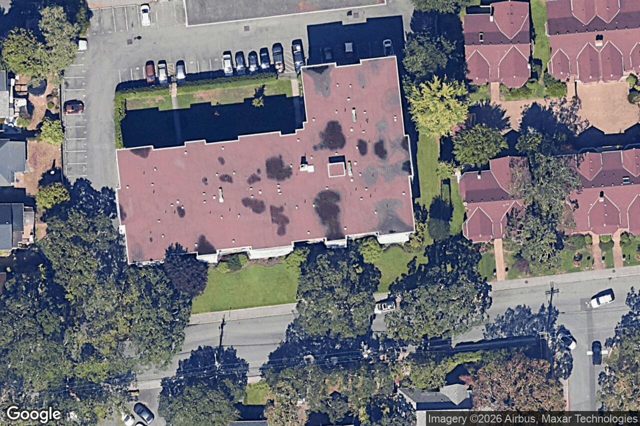 Aerial view of 114 – 2100 Granite St, Oak Bay