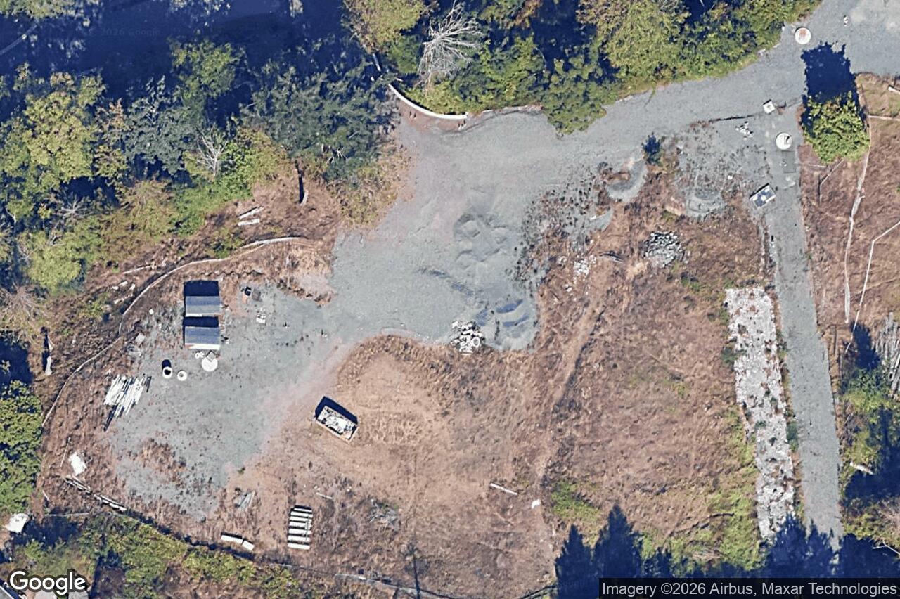 Aerial view of 3221 Heatherbell Rd, Colwood