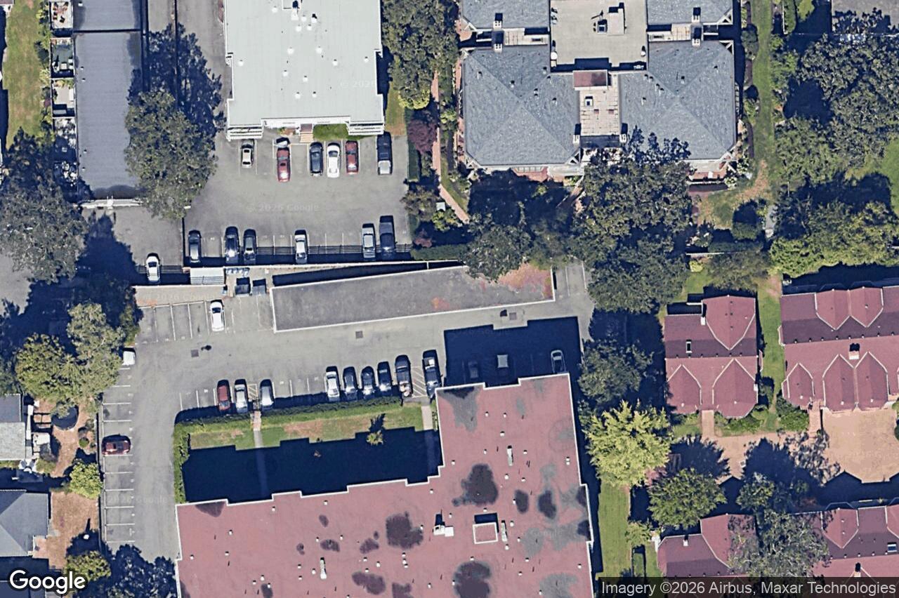 Aerial view of 409 – 2100 Granite St, Oak Bay
